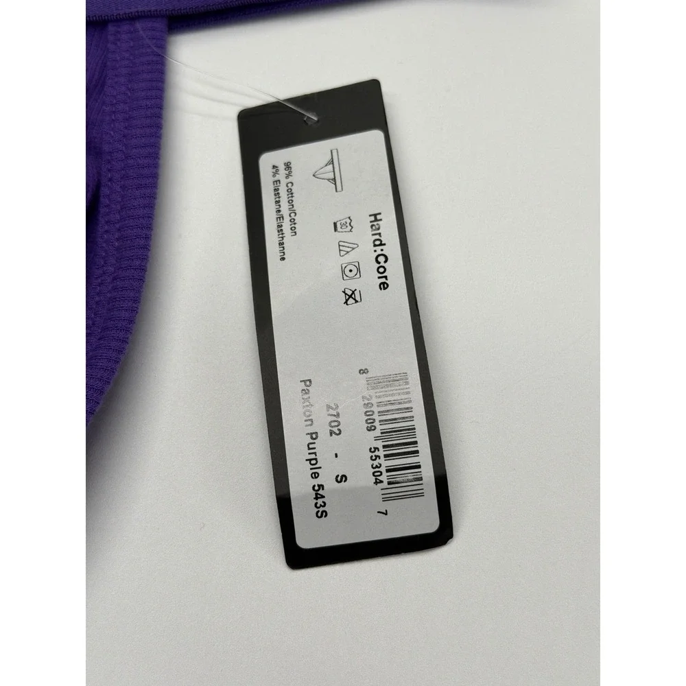 C-IN2 Mens Hard Core Jockstrap Paxton Purple 2702 Cotton‎ Ribbed Supporter Small